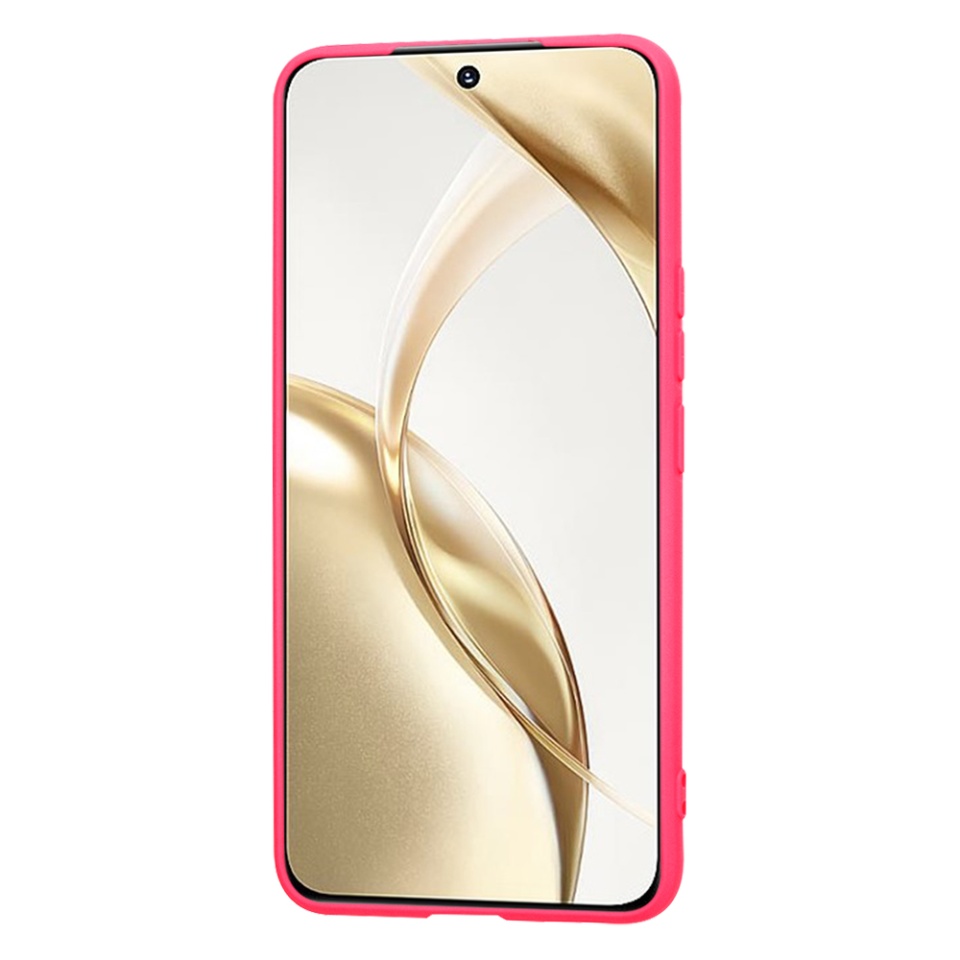 Husa pentru Honor 200 din Silicon Catifelat, Protectie Premium, Skyddar SoftElegance - Fucsia - 1 | YEO