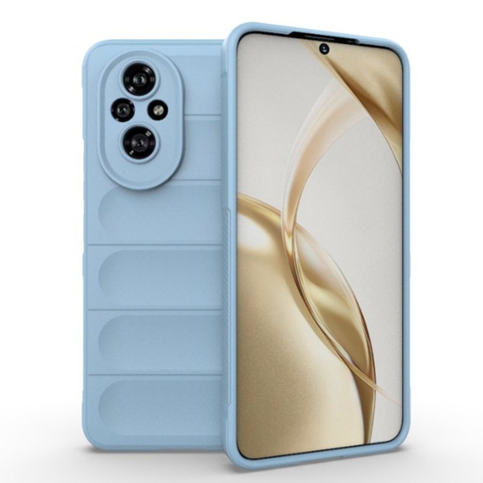 Husa pentru Honor 200 eleganta, din silicon mat, SKDR Vogue - Bleu