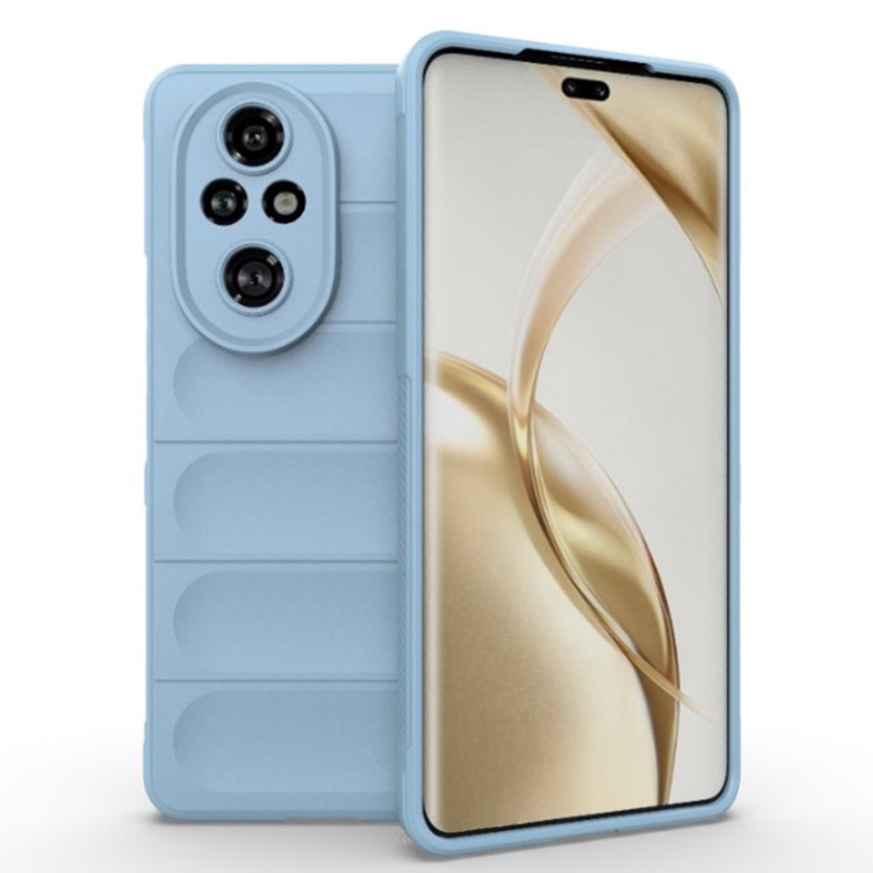Husa pentru Honor 200 Pro eleganta, din silicon mat, SKDR Vogue - Bleu