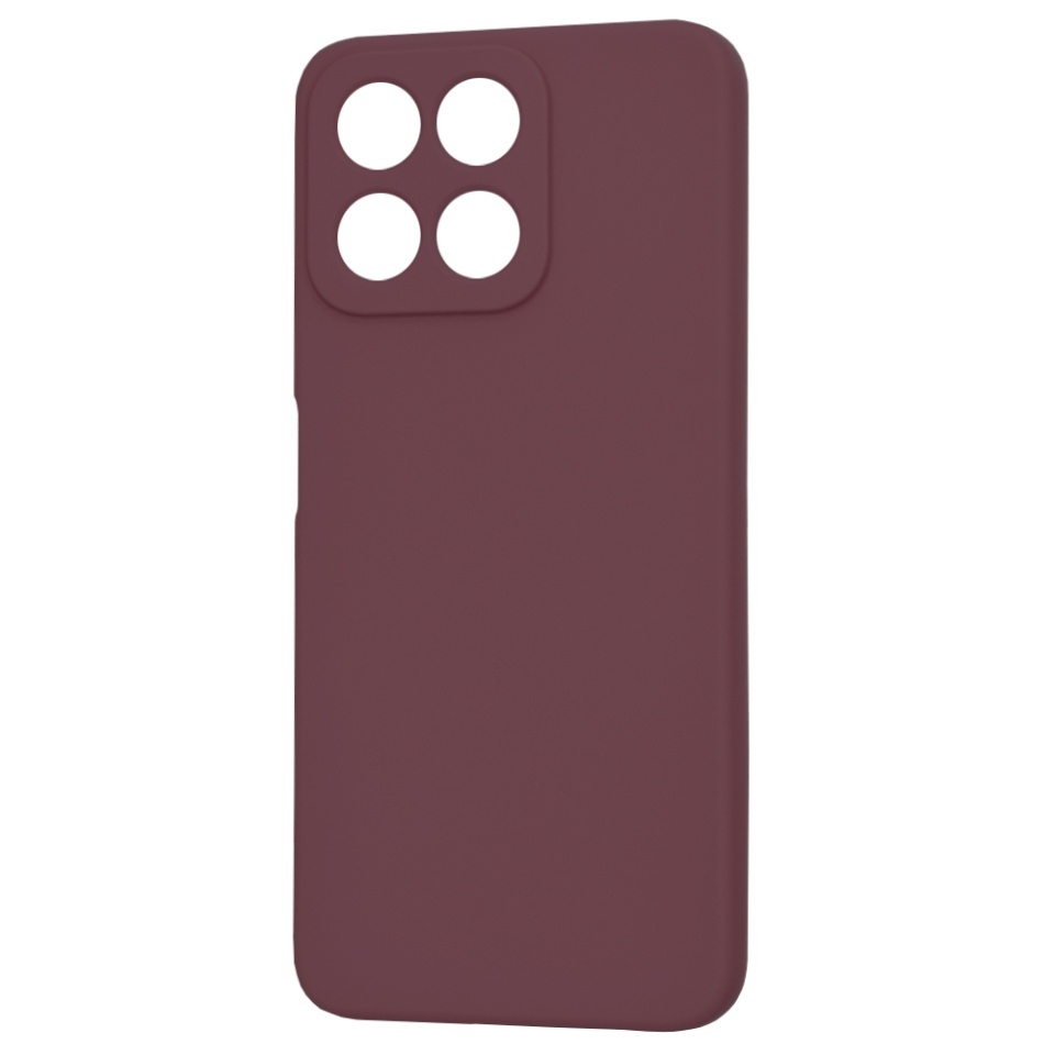 Husa pentru Honor 200 Smart / X7c din Silicon Catifelat, Protectie Premium, Skyddar SoftElegance - Bordo - 3 | YEO