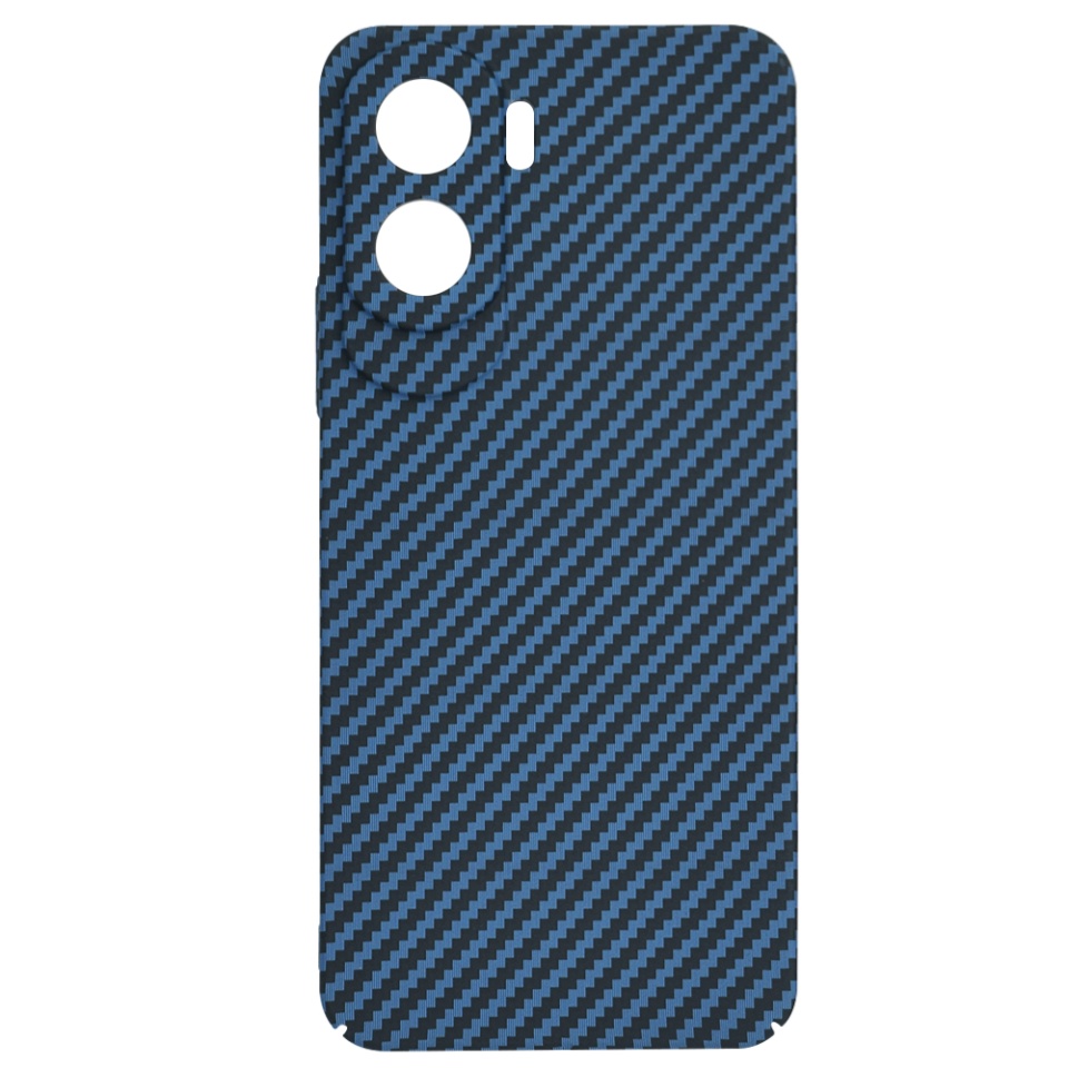 Husa pentru Honor 90 Lite, Finisaj Premium cu Textura de Carbon, Design Elegant, SKDR CarbonFlex - Cyan - 3 | YEO