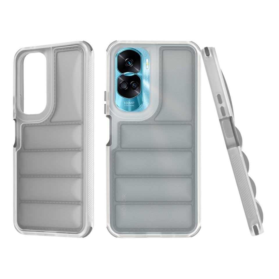 Husa pentru Honor 90 Lite, Skyddar Luxury Waves, Negru