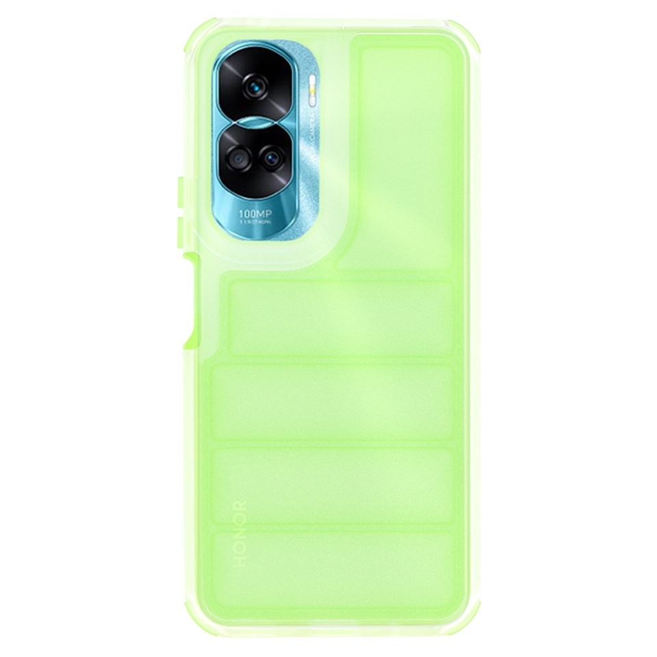 Husa pentru Honor 90 Lite, Skyddar Luxury Waves, Verde - 2 | YEO
