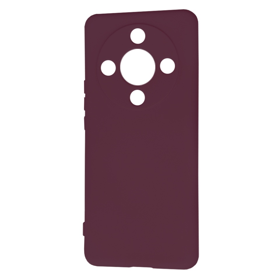 Husa pentru Honor Magic6 Lite din Silicon Catifelat, Protectie Premium, Skyddar SoftElegance - Bordo - 3 | YEO