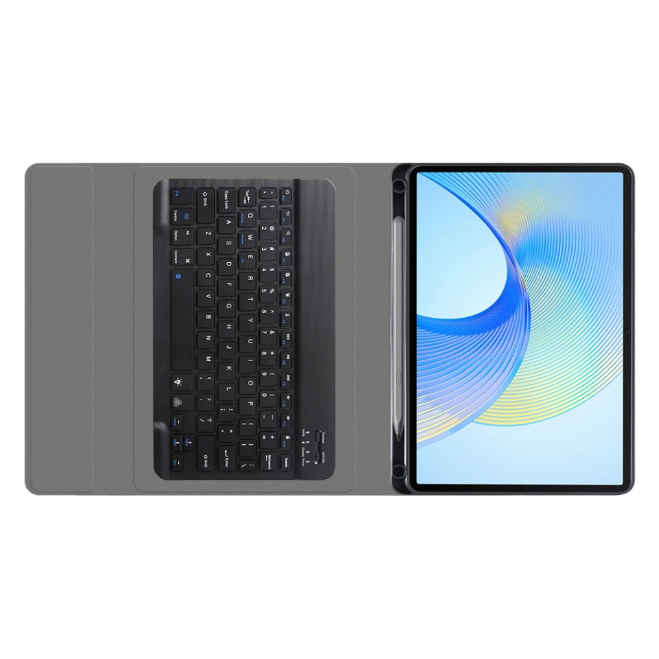 Husa pentru Honor Pad X9 / X8 Pro cu Tastatura Bluetooth si Protectie 360°, SKDR DuoSmart Cover - Negru - 3 | YEO