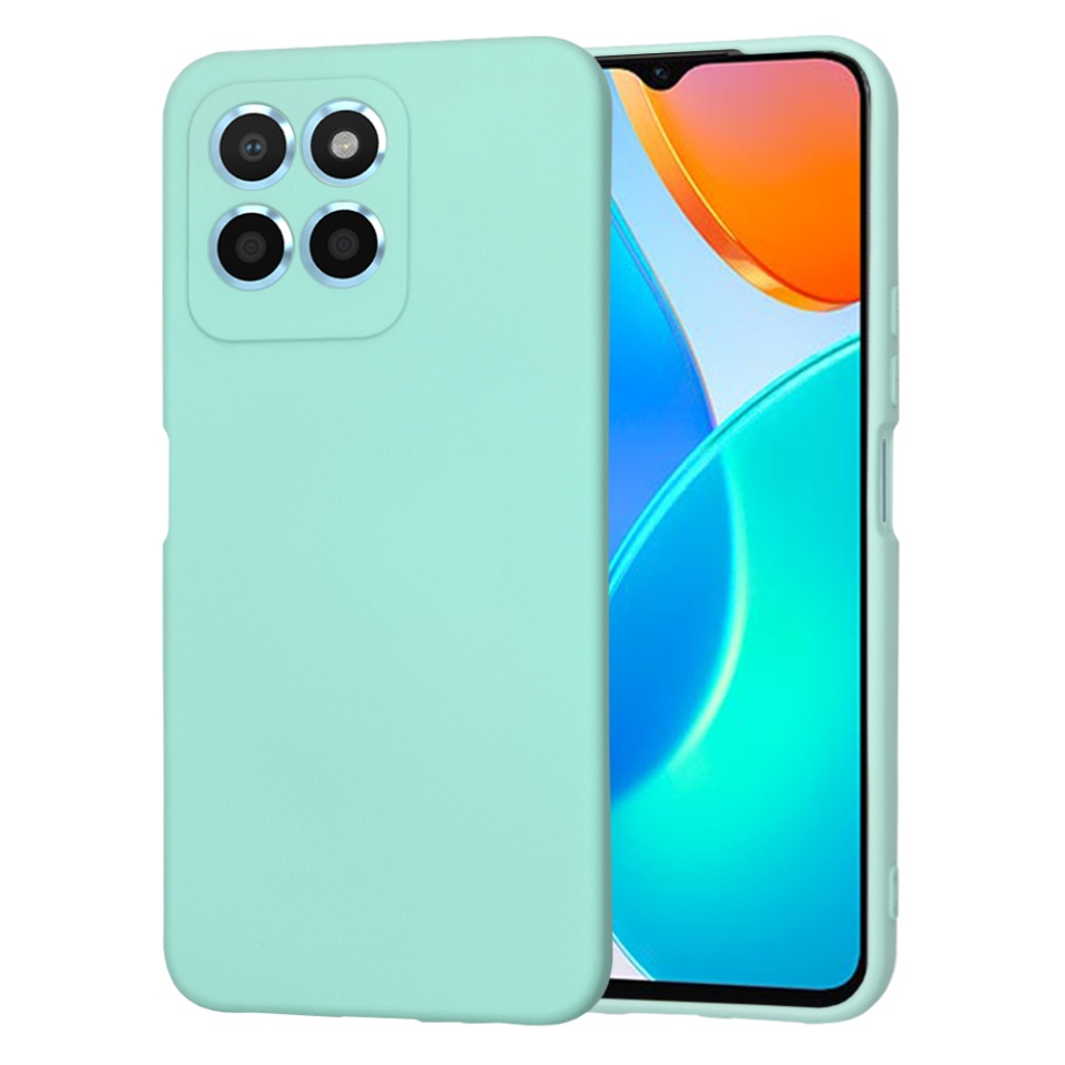 Husa pentru Honor X6 / X8 5G / 70 Lite din Silicon Catifelat, Protectie Premium, Skyddar SoftElegance - Turcoaz