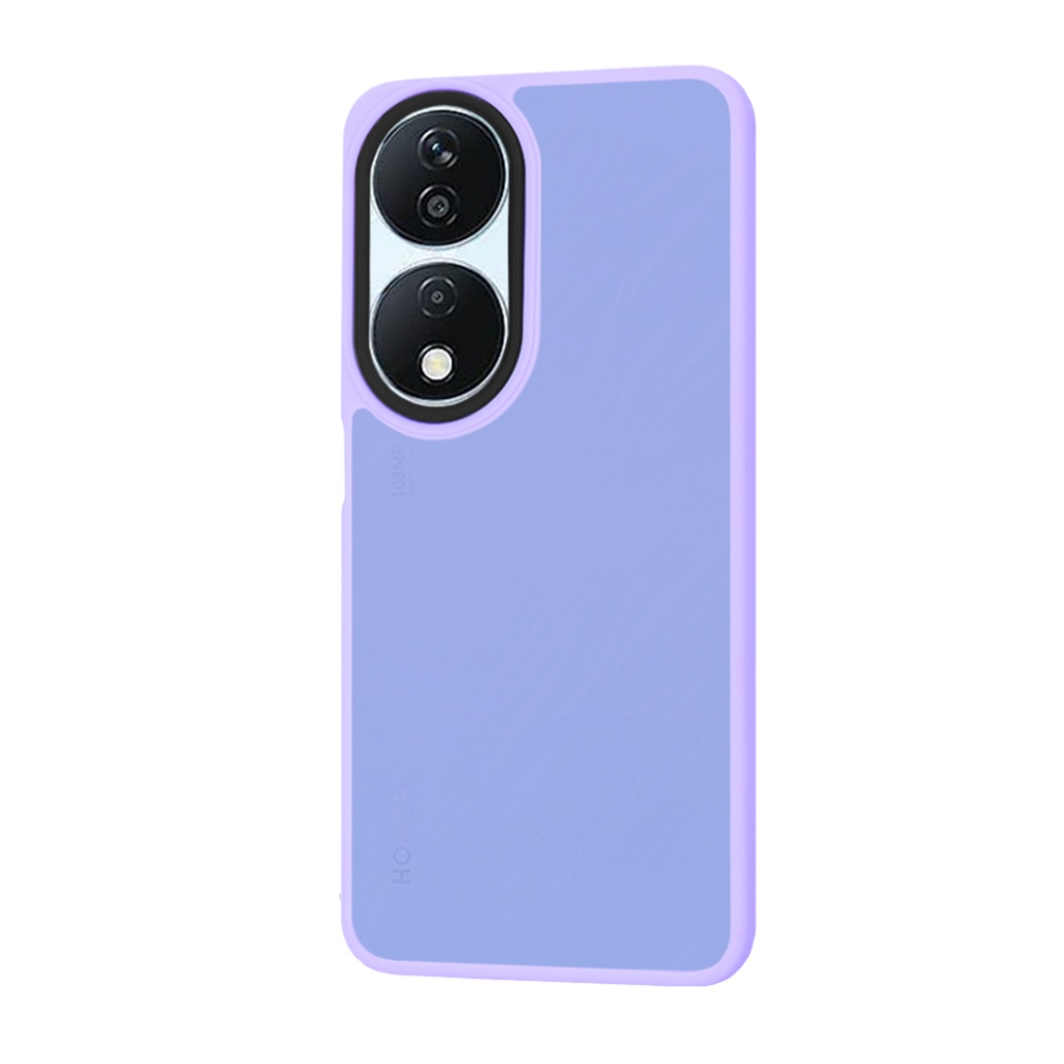 Husa pentru Honor X7b / 90 Smart / X7b 5G, ce Absoarbe Cele mai Aspre Socuri, Skyddar Frosted - Mov deschis - 1 | YEO