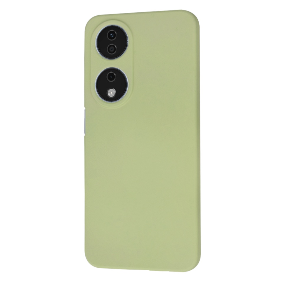 Husa pentru Honor X7b / 90 Smart / X7b 5G din Silicon Catifelat, Protectie Premium, Skyddar SoftElegance - Verde - 3 | YEO