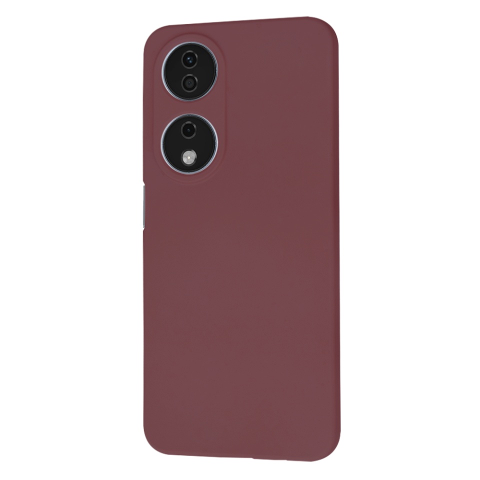 Husa pentru Honor X7b / 90 Smart / X7b 5G din Silicon Catifelat, Protectie Premium, Skyddar SoftElegance - Bordo - 3 | YEO