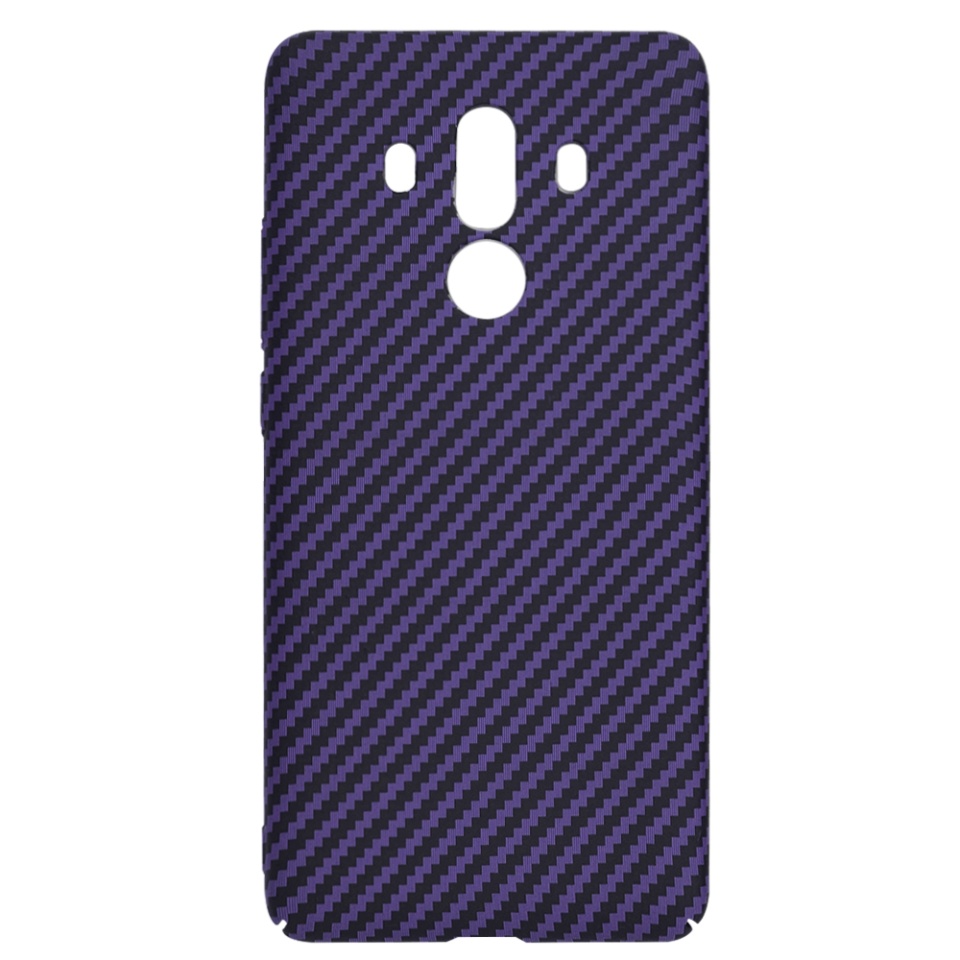 Husa pentru Huawei Mate 10 Pro, Finisaj Premium cu Textura de Carbon, Design Elegant, SKDR CarbonFlex - Mov - 3 | YEO