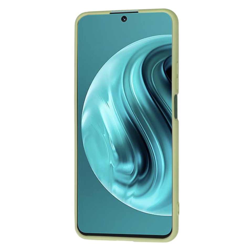 Husa pentru Huawei nova 12i din Silicon Catifelat, Protectie Premium, Skyddar SoftElegance - Verde - 2 | YEO