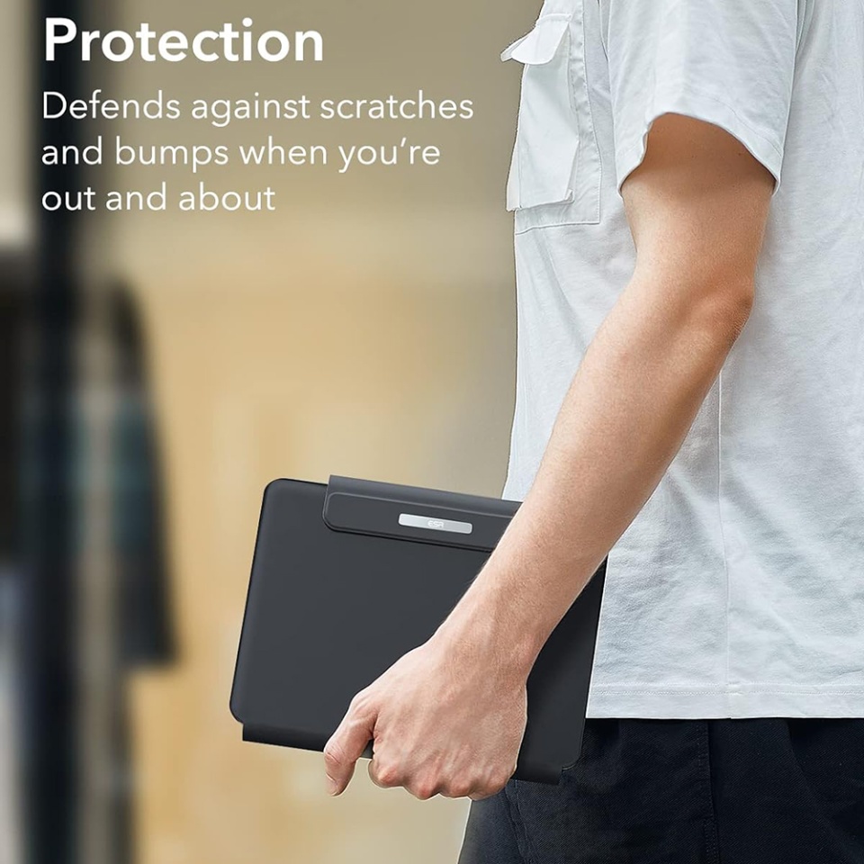 Husa pentru iPad 10 (2022) 10.9 / 11 (2025), tip Carte, Rebound Magnetic ESR - Negru - 5