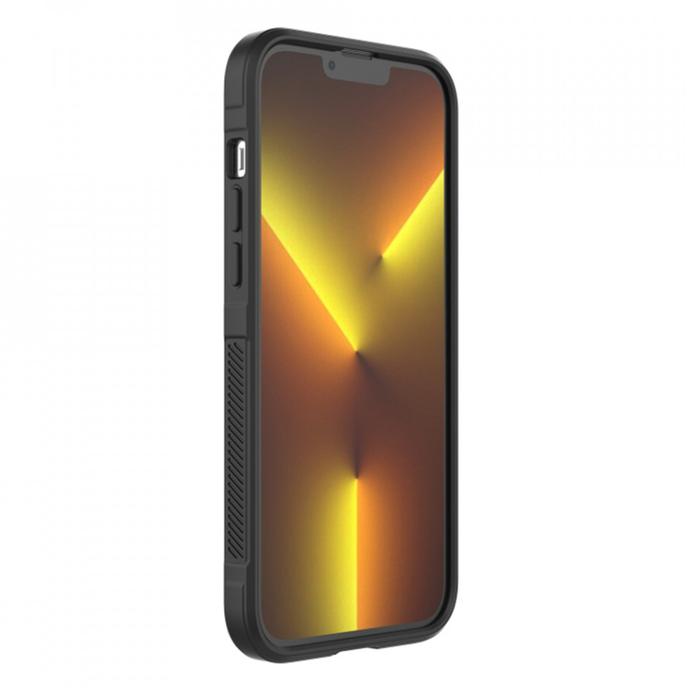 Husa pentru iPhone 13 Pro eleganta, din silicon mat, SKDR Vogue - Verde - 1 | YEO