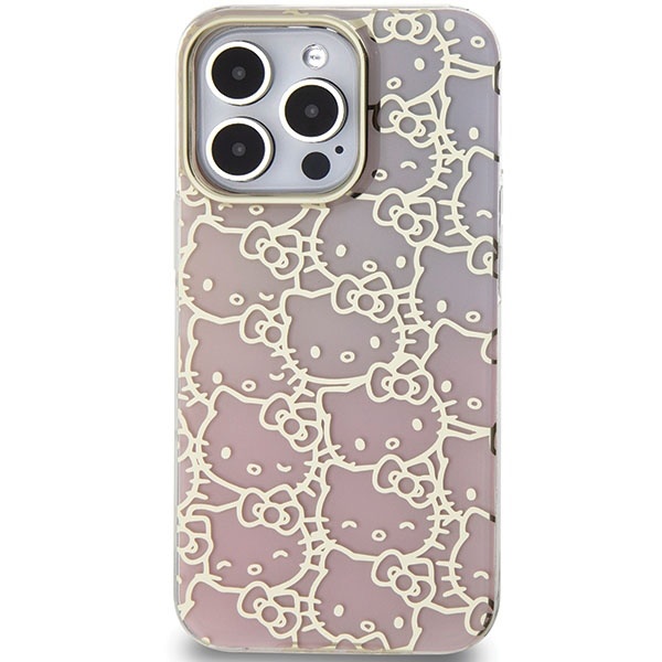 Husa pentru iPhone 13 Pro, Hardcase IML, Hello Kitty - Roz - 1 | YEO