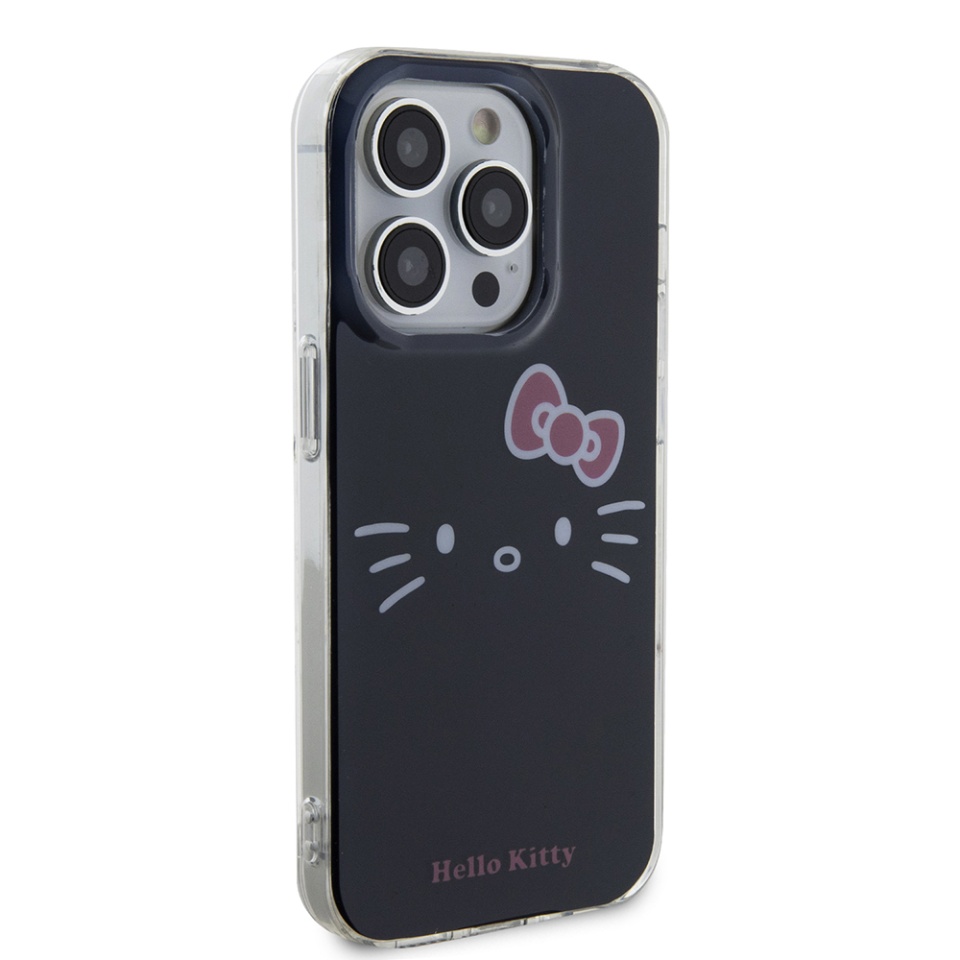 Husa pentru iPhone 14 Pro, Hardcase IML, Hello Kitty - Negru - 2 | YEO