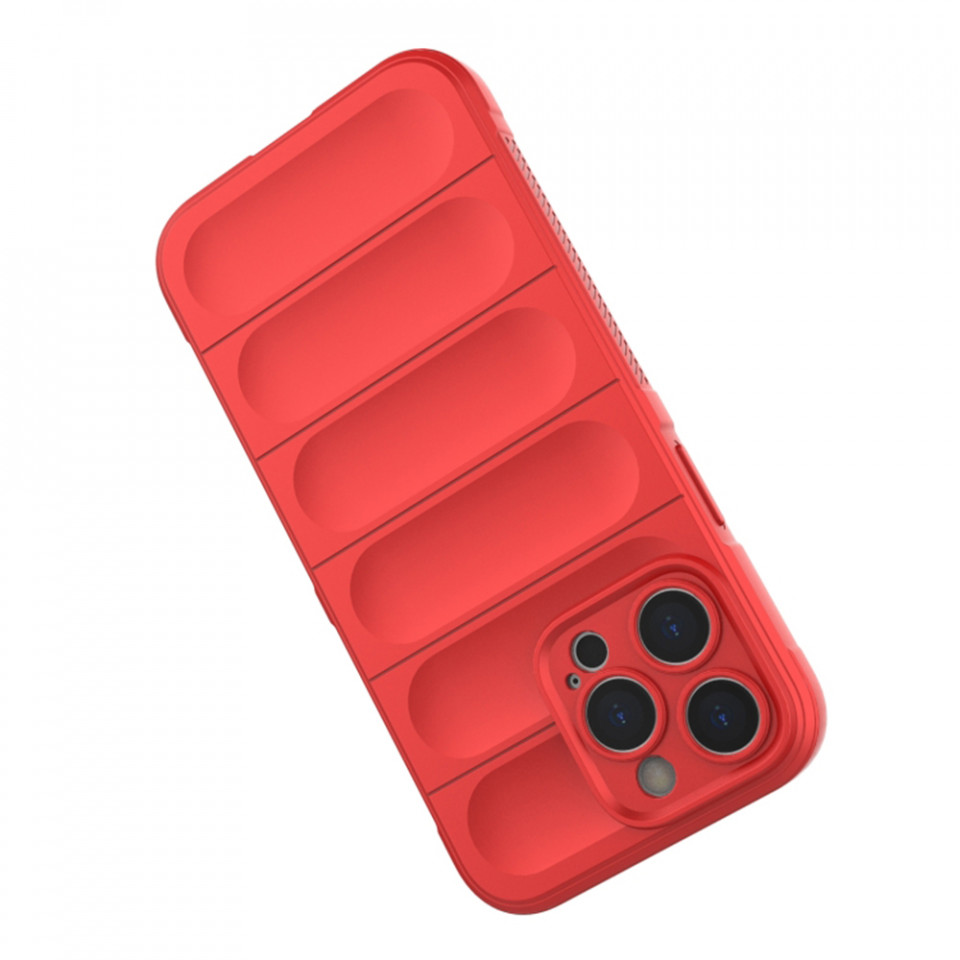Husa pentru iPhone 14 Pro Max eleganta, din silicon mat, SKDR Vogue - Bleu - 2 | YEO