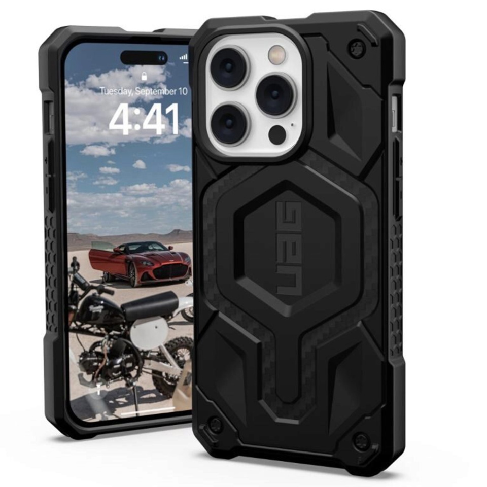Husa pentru iPhone 14 Pro, Monarch Pro MagSafe, UAG - Negru
