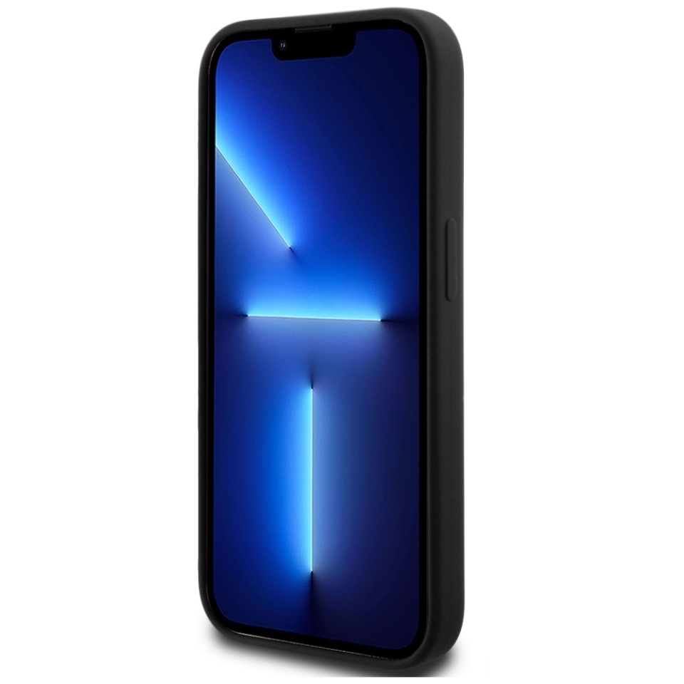 Husa pentru iPhone 14 Pro, Silicone, Karl Lagerfeld, Negru - 3 | YEO