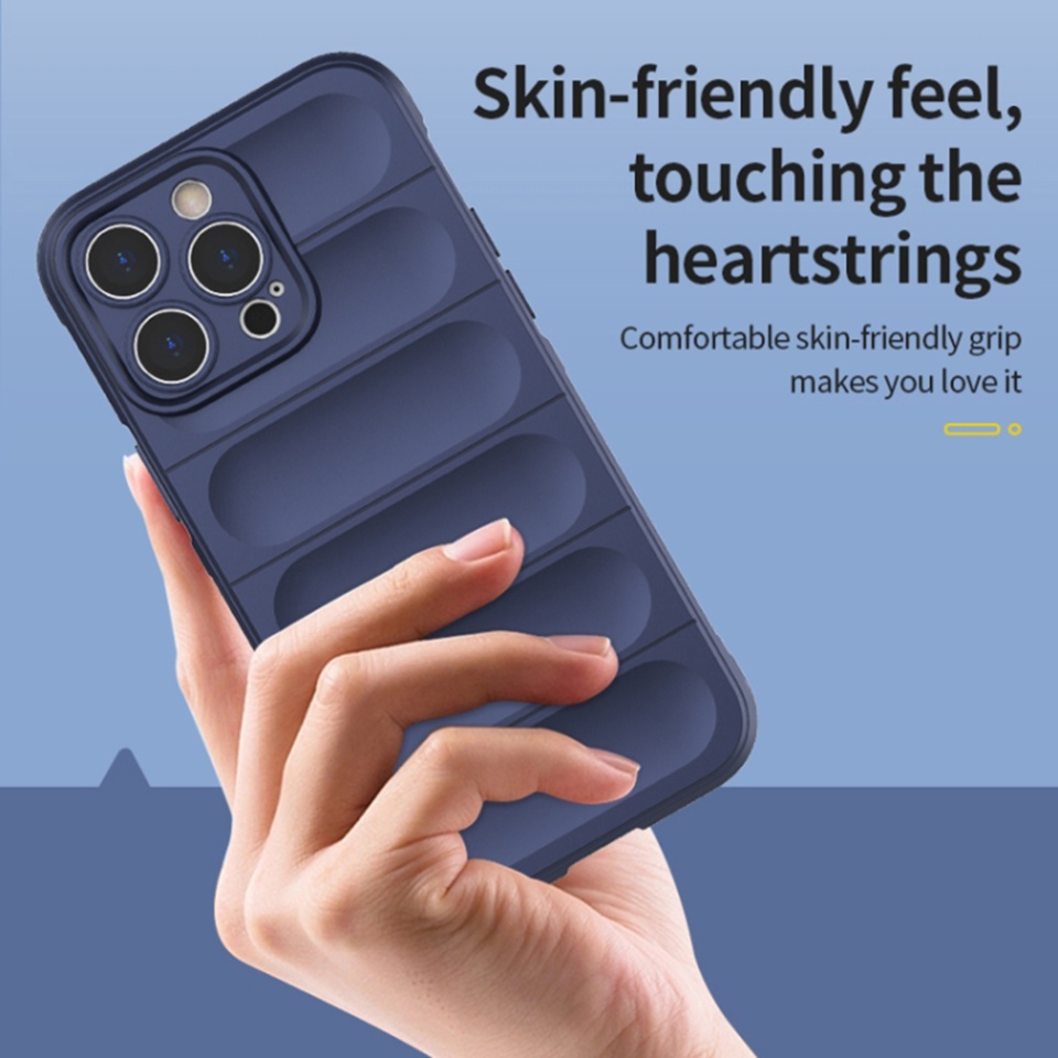 Husa pentru iPhone 14, SKYDDAR INNOVATION, Vogue, din Silicon Mat, Negru, set cu sticker - 2 | YEO