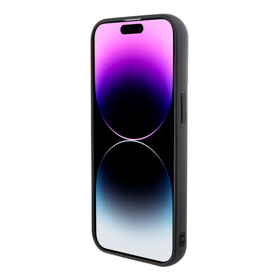 Husa pentru iPhone 15, 3D Design, Karl Lagerfeld, Negru - 3 | YEO