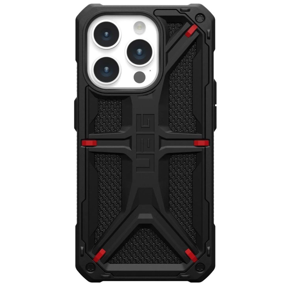 Husa pentru iPhone 15 Pro Max, Monarch, UAG - Kevlar Negru - 1 | YEO