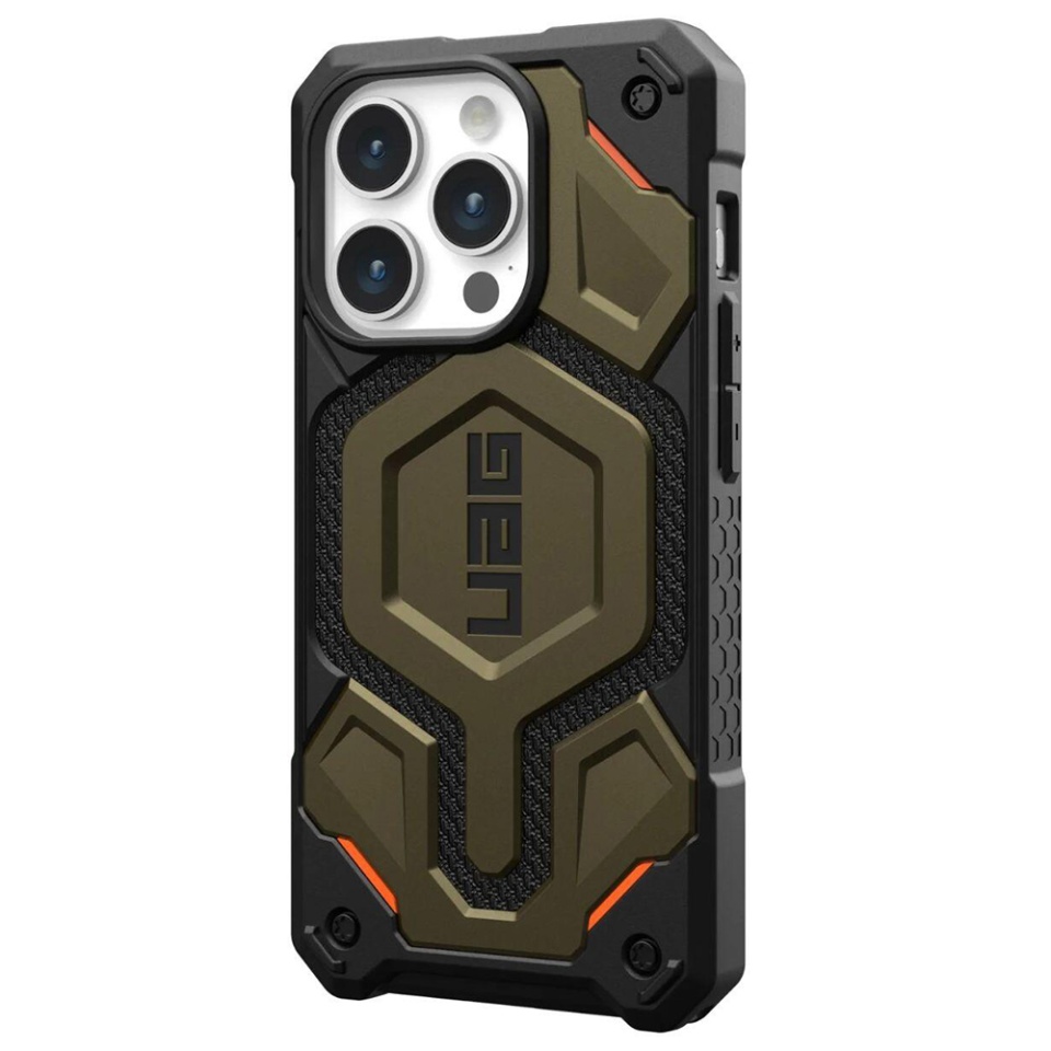 Husa pentru iPhone 15 Pro, Monarch Pro MagSafe, UAG - Verde - 3 | YEO