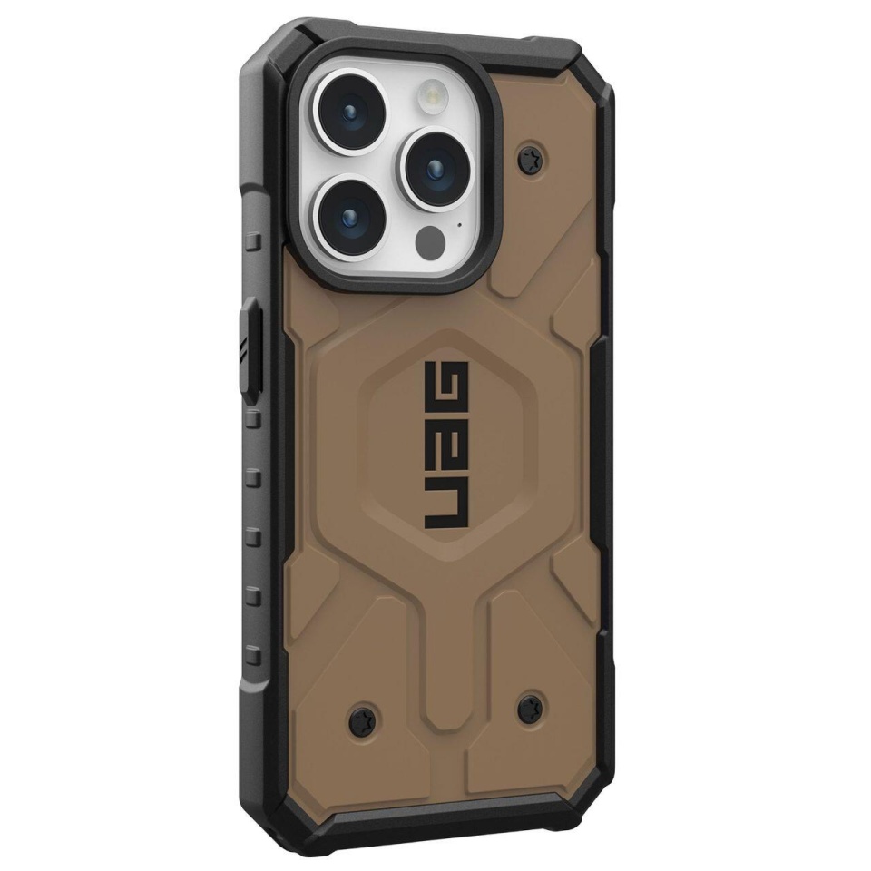 Husa pentru iPhone 15 Pro, Pathfinder MagSafe, UAG - Maro - 2 | YEO