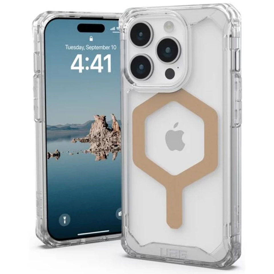 Husa pentru iPhone 15 Pro, Plyo Pro, UAG - Auriu - 1 | YEO