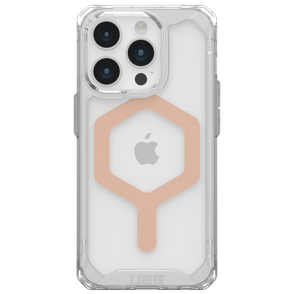 Husa pentru iPhone 15 Pro, Plyo Pro, UAG - Roz - 2 | YEO