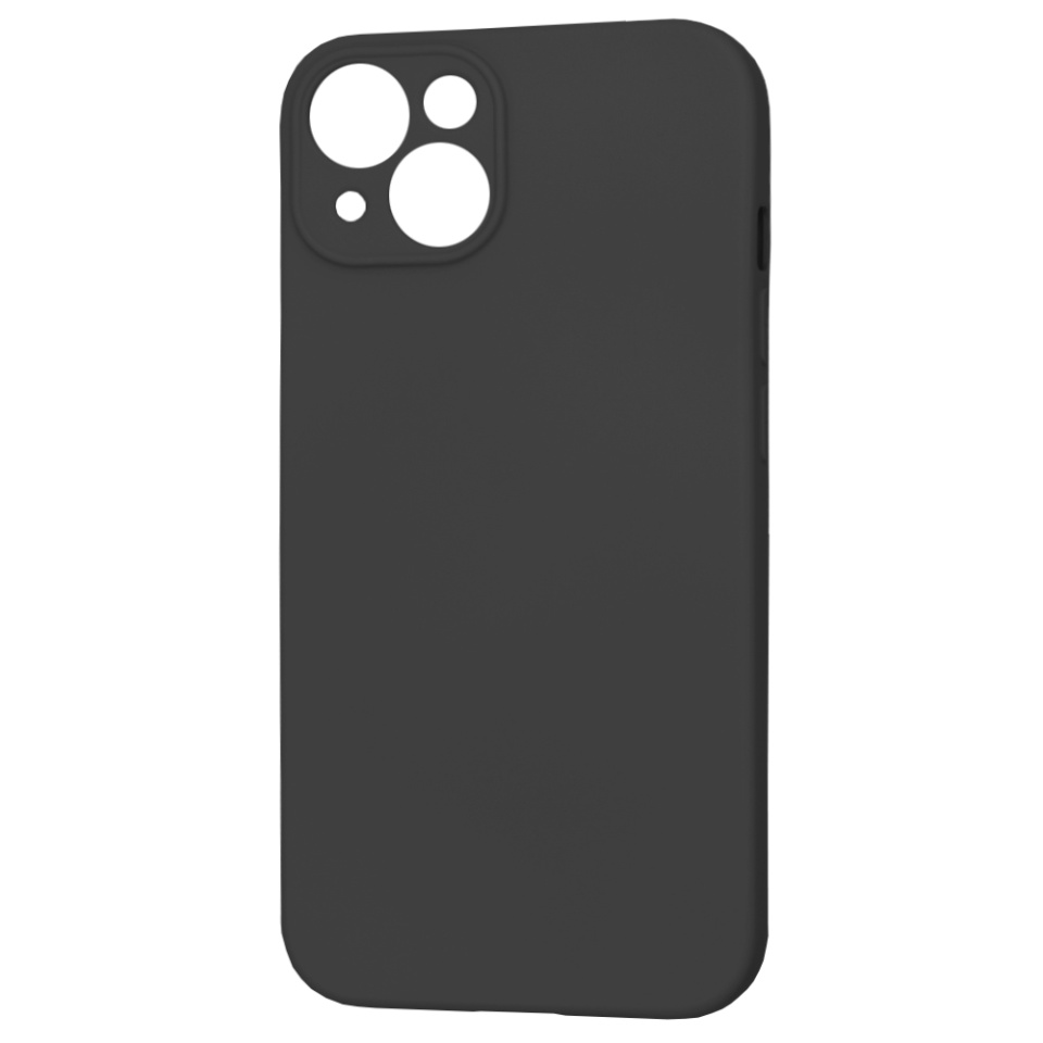 Husa pentru iPhone 15, SKYDDAR INNOVATION, din Silicon Catifelat, SoftFlex Magsafe, Negru, set cu sticker - 2 | YEO