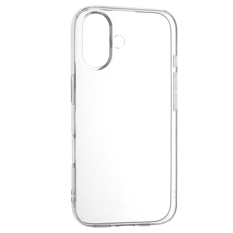 Husa pentru iPhone 16 din silicon transparent, SKDR ClearGuard - Transparent - 1 | YEO