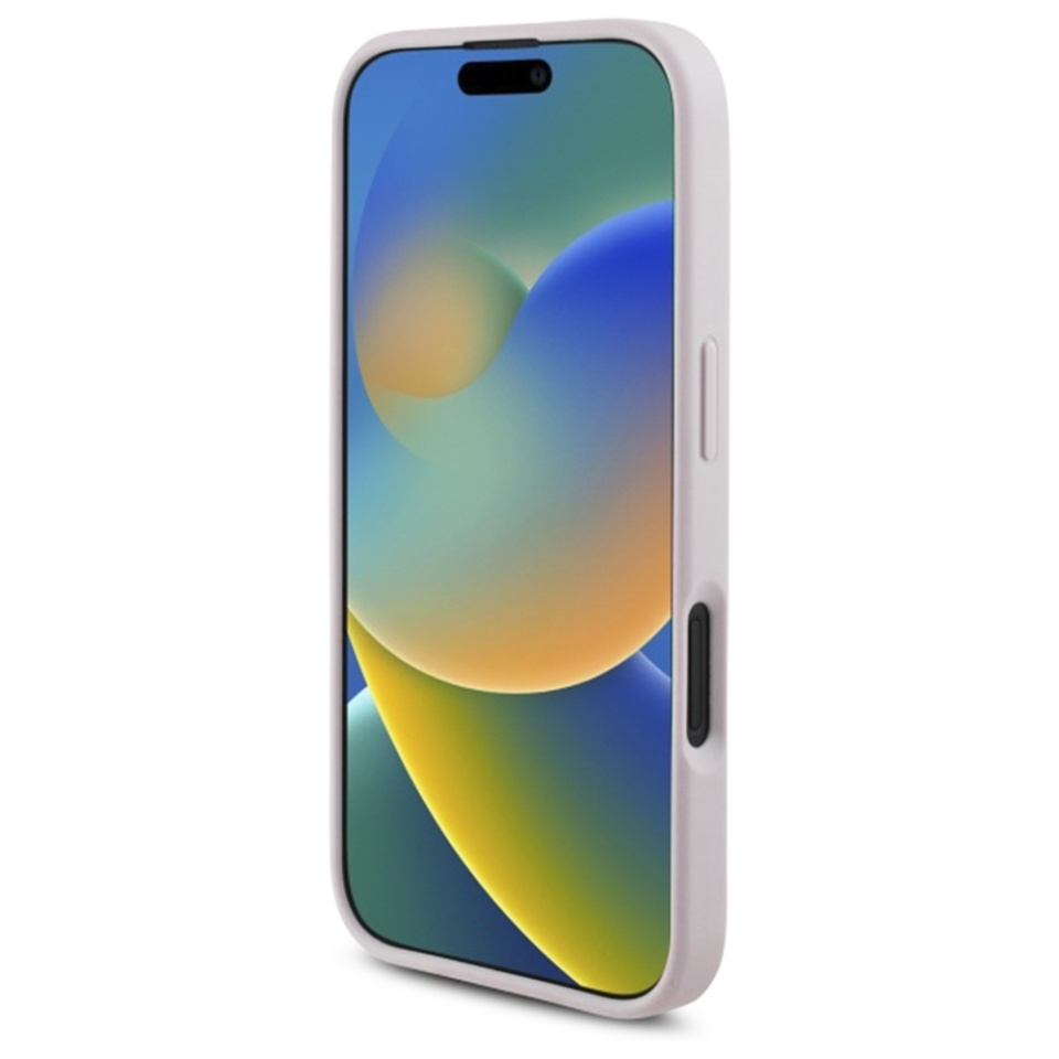 Husa pentru iPhone 16, Guess Hardcase 4G Big Logo, Protectie Slim, Compatibila, Roz - 1 | YEO