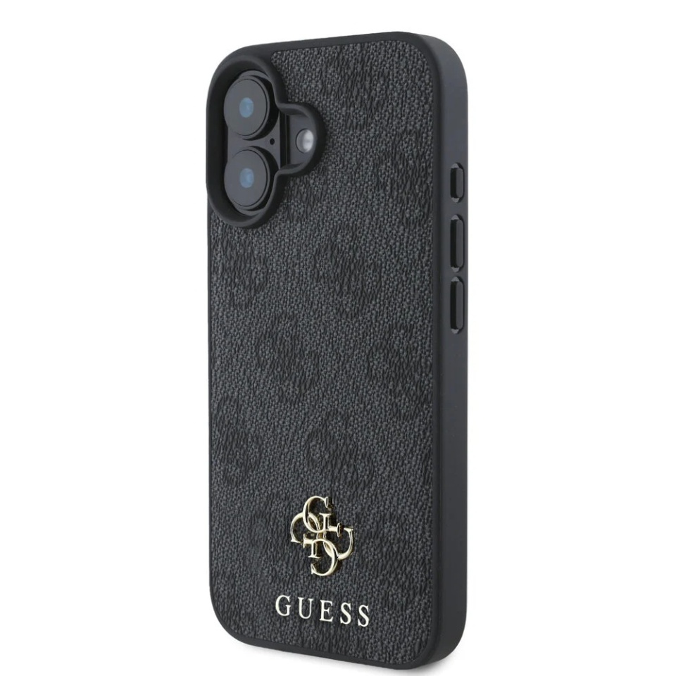 Husa pentru iPhone 16, Guess, Hardcase 4G Classic MagSafe, Negru - 3 | YEO