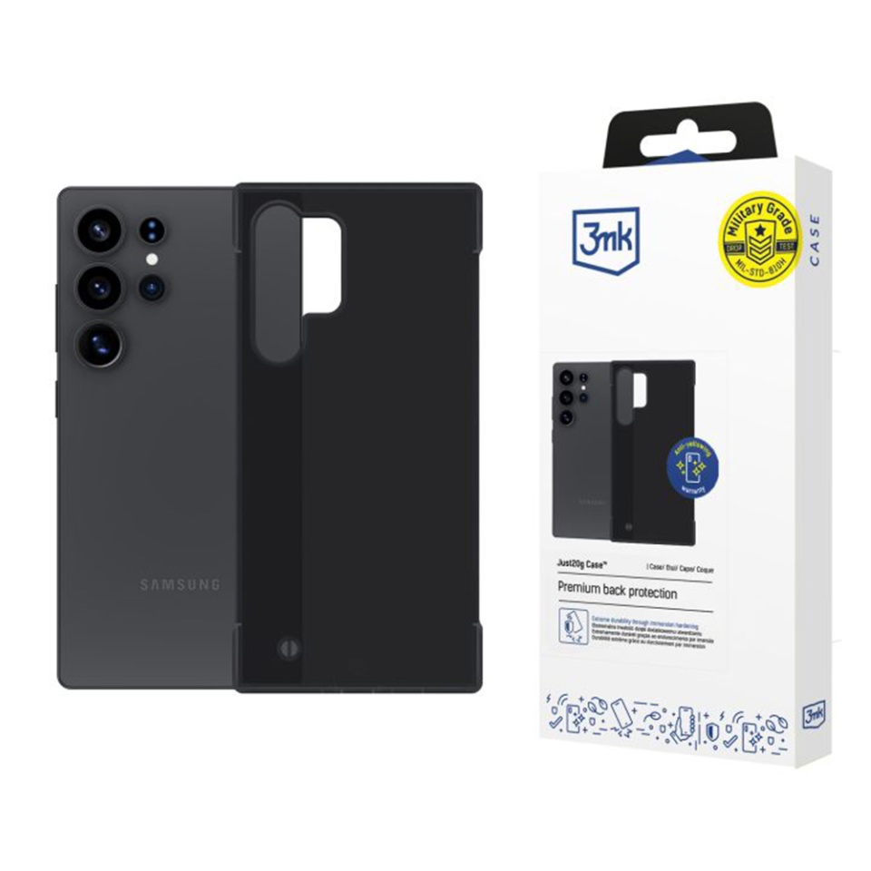 Husa pentru iPhone 16 Pro, din silicon, 3mk Clear Case, Transparent
