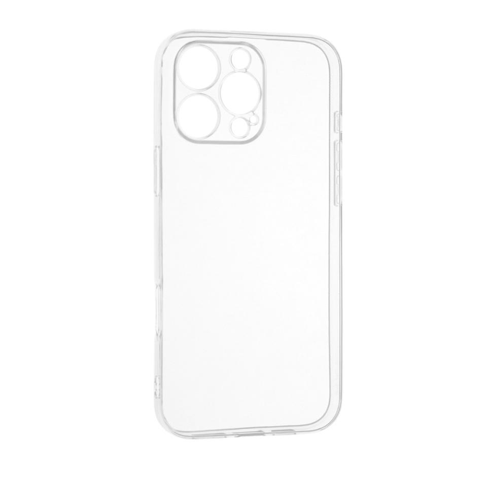 Husa pentru iPhone 16 Pro Max din silicon transparent, SKDR ClearGuard - Transparent - 1 | YEO