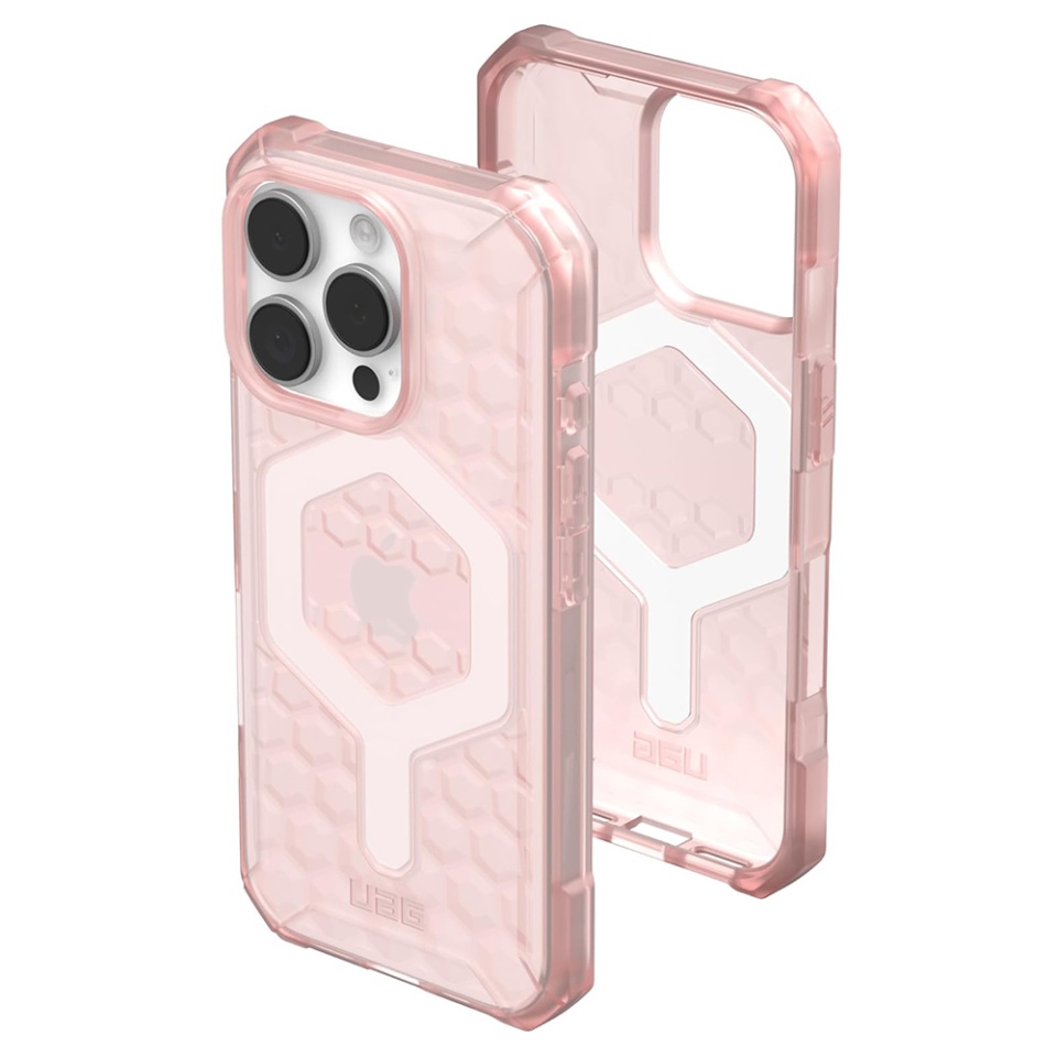Husa pentru iPhone 16 Pro Max, Essential Armor MagSafe, UAG - Roz