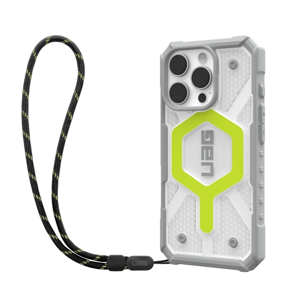 Husa pentru iPhone 16 Pro Max, Pathfinder Clear MagSafe, UAG - Galben - 1 | YEO