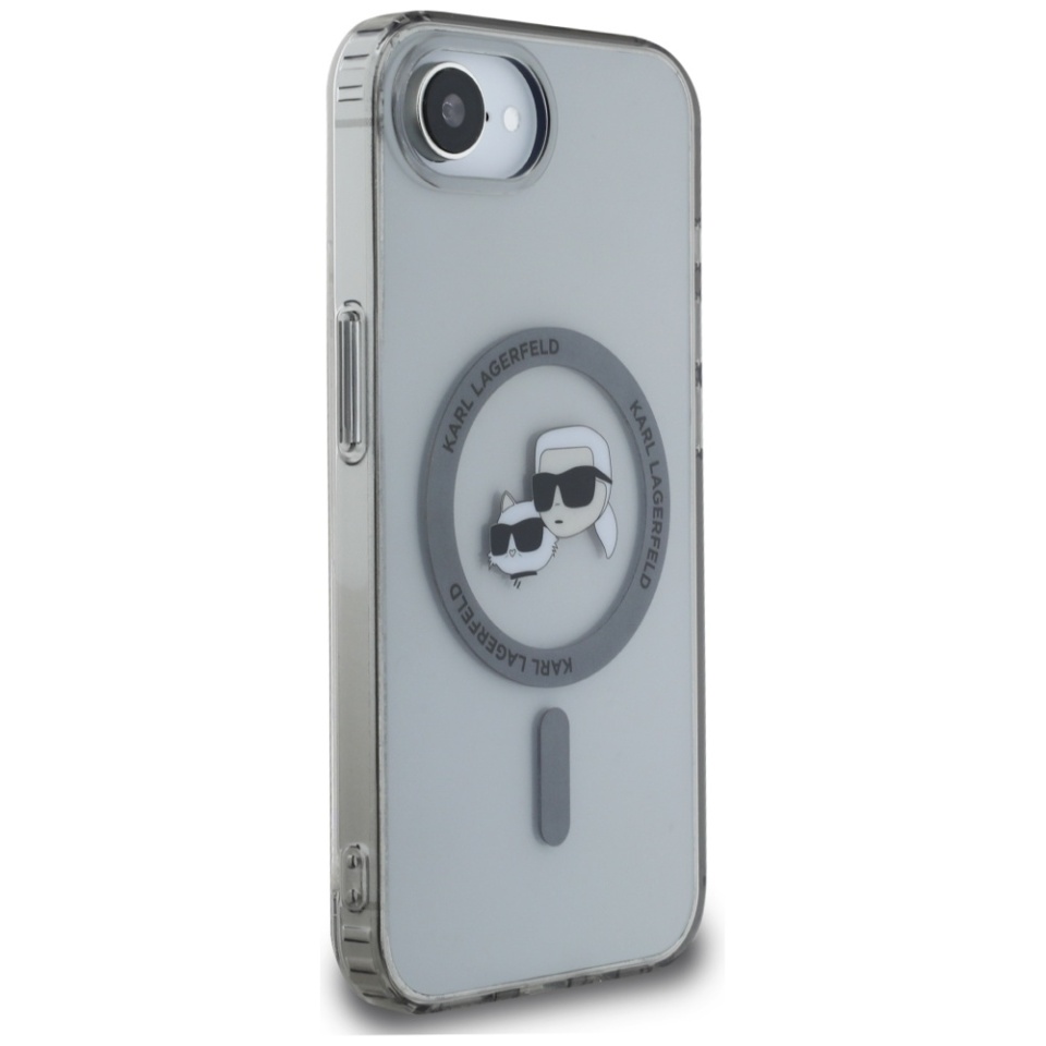 Husa pentru iPhone 16e, Karl Lagerfeld, IML MagSafe, Negru - 3 | YEO