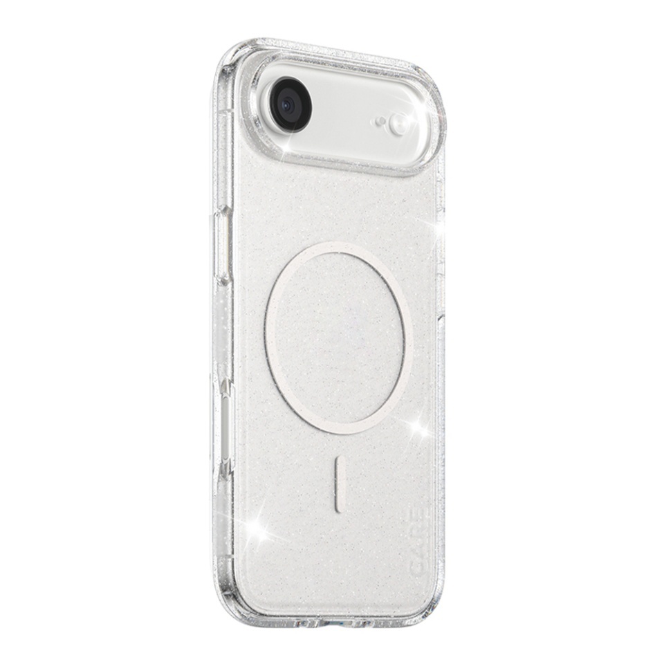 Husa pentru iPhone 17 Air, PanzerGlass, CARE Flagship Urban Explorer Star Lit White MagSafe, Anti-Soc 4.8m, Anti-Ingalbenire, Design Slim, Compatibila MagSafe, Transparenta - 2 | YEO