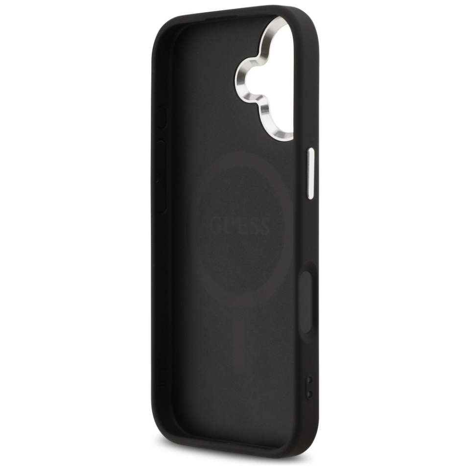 Husa pentru iPhone 17, Hardcase 4G Classic Logo MagSafe, Negru - 3 | YEO