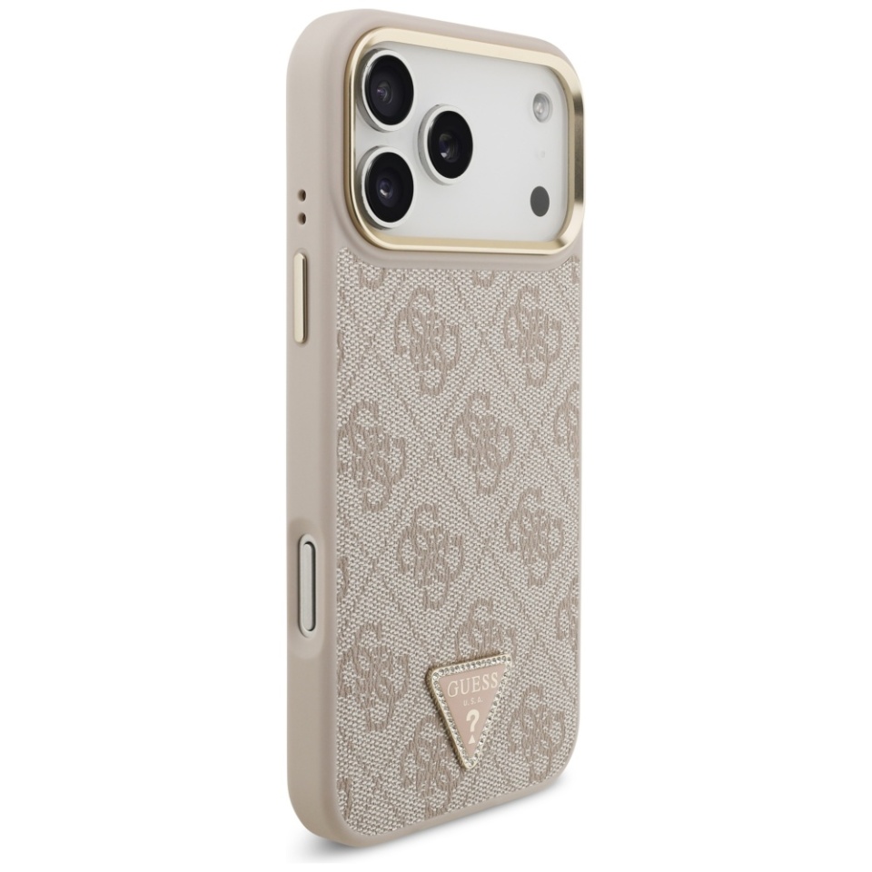 Husa pentru iPhone 17 Pro Max, Silicon 4G Big Metal Logo, Protectie Slim, Roz - 2 | YEO