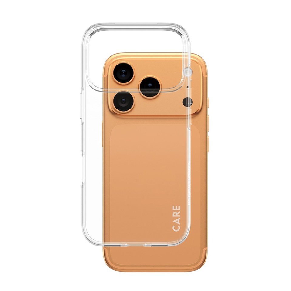 Husa pentru iPhone 17 Pro, PanzerGlass, CARE Fashionable Case, Silicon Soft Touch Slim Eco-Friendly cu Protectie Avansata si Compatibilitate Wireless, Antialunecare, Antiamprenta, Maro