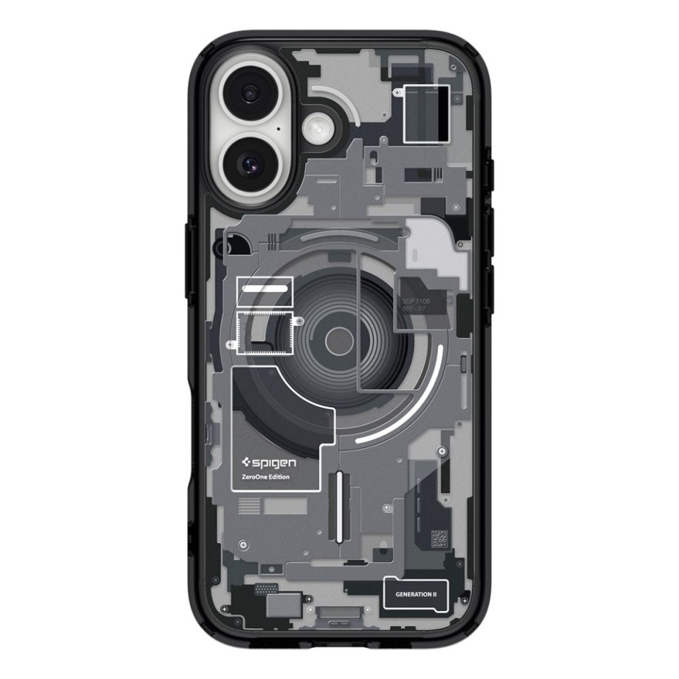 Husa pentru iPhone 17, Spigen Ultra Hybrid Zero One - Negru - 1 | YEO