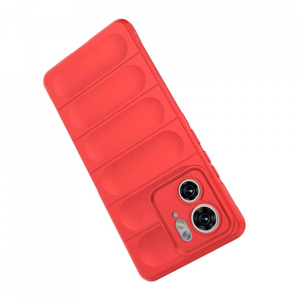 Husa pentru Motorola Edge 40 / Edge (2023) eleganta, din silicon mat, SKDR Vogue - Negru - 2 | YEO
