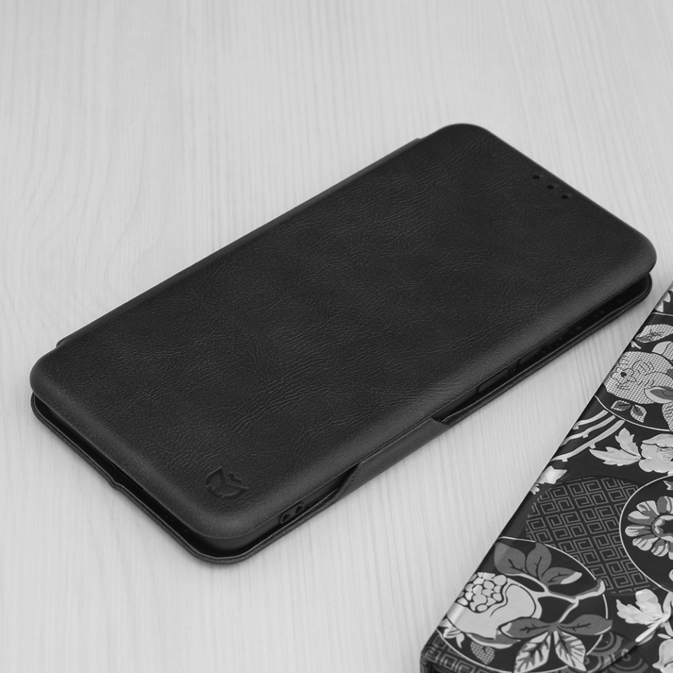 Husa pentru Motorola Edge 40, SKYDDAR INNOVATION, Safe Wallet tip carte din Piele Ecologica, Suport Carduri, Inchidere Magnetica, Negru, set cu sticker - 3 | YEO