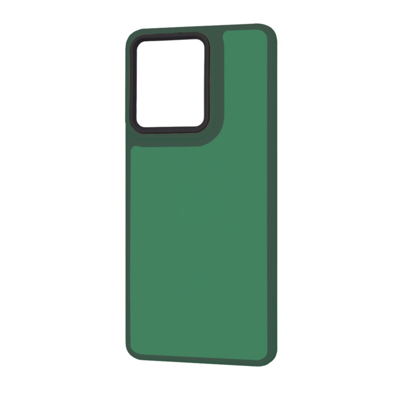 Husa pentru Motorola Edge 50 Pro, ce Absoarbe Cele mai Aspre Socuri, Skyddar Frosted - Verde inchis - 3 | YEO