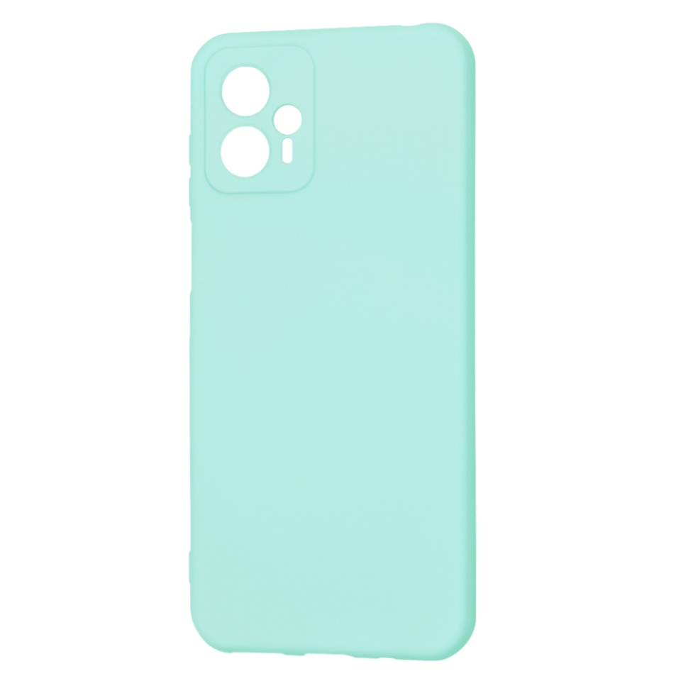 Husa pentru Motorola Moto G23 din Silicon Catifelat, Protectie Premium, Skyddar SoftElegance - Turcoaz - 1 | YEO
