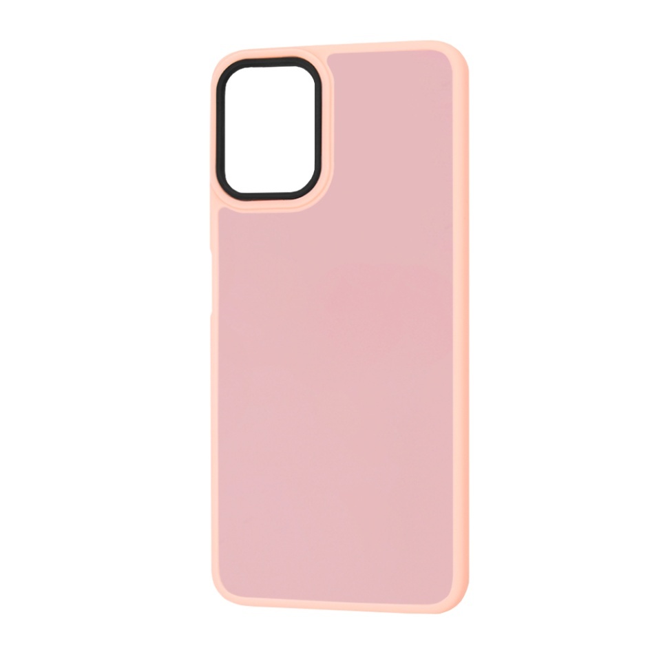 Husa pentru Motorola Moto G34 / Moto G45, SKYDDAR INNOVATION, HaloFrost, AntiSoc, set cu sticker, Roz - 3 | YEO