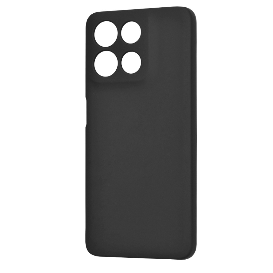 Husa pentru Motorola Moto G56, SKYDDAR INNOVATION, din Silicon Catifelat, SoftElegance, set cu sticker, Negru - 3 | YEO
