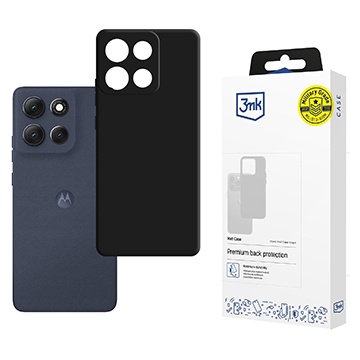 Husa pentru Motorola Moto G86, 3mk Matt Case, Negru